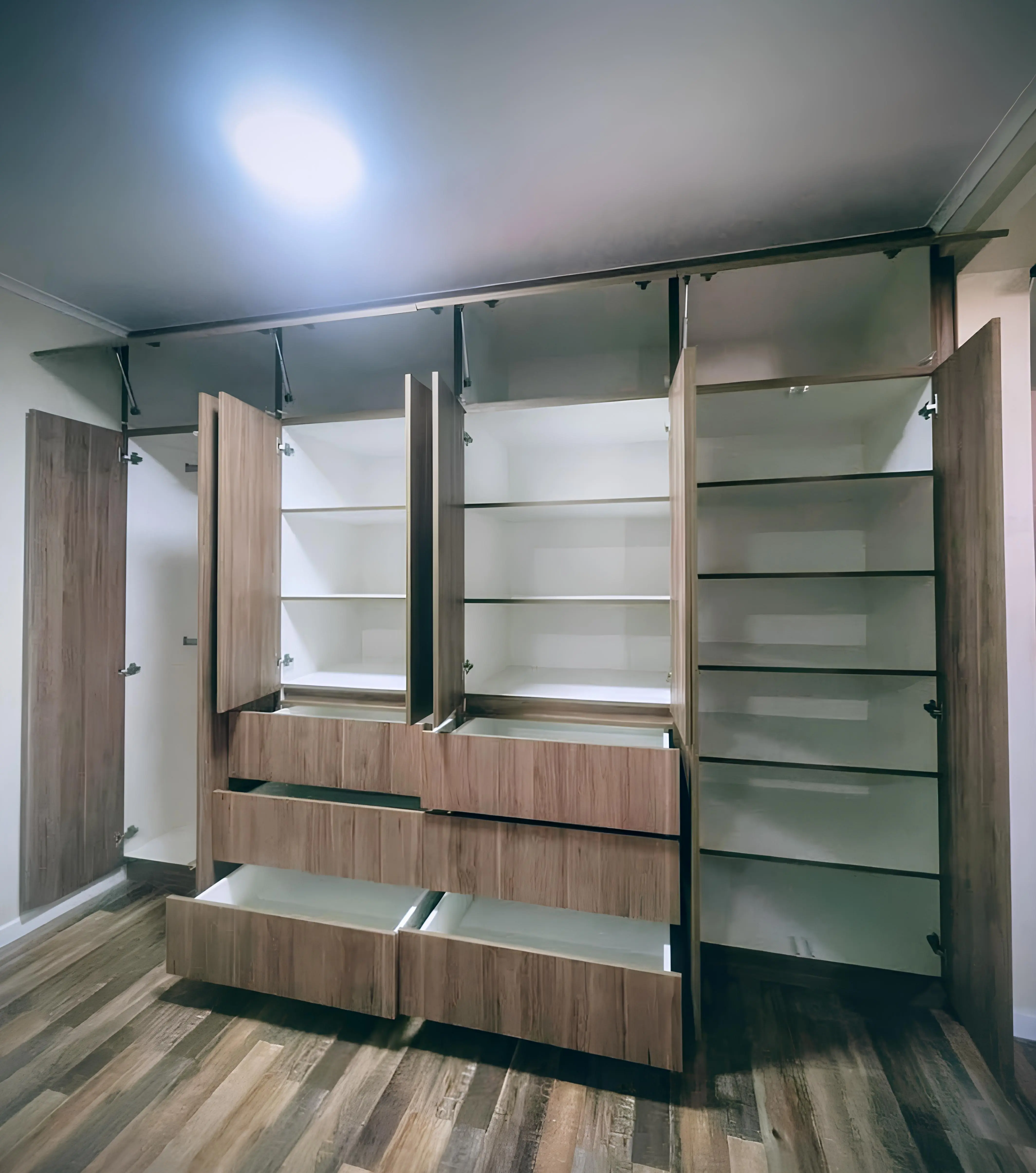 Closets a medida en aluminio